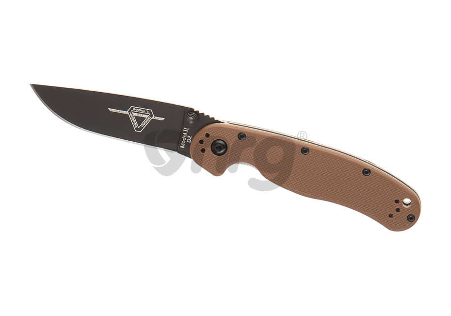 Ontario RAT II Linerlock Folder Coyote