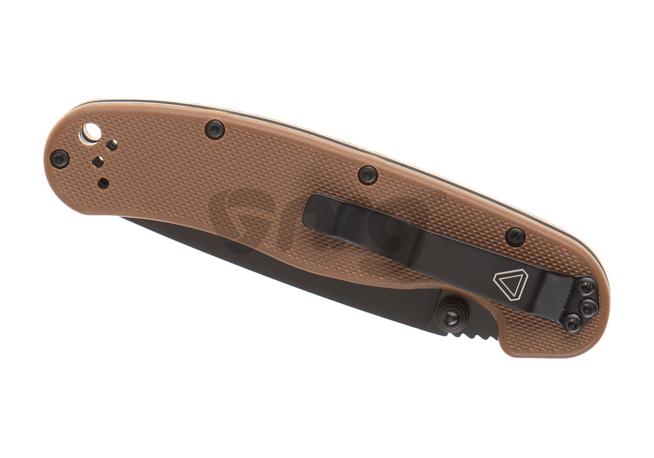 Ontario RAT II Linerlock Folder Coyote 2