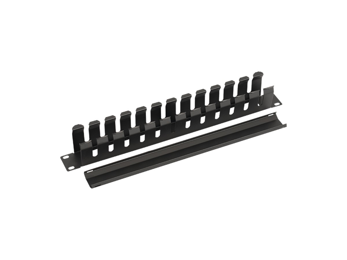 Organizator metalic cabluri, 1U, 24 out 2