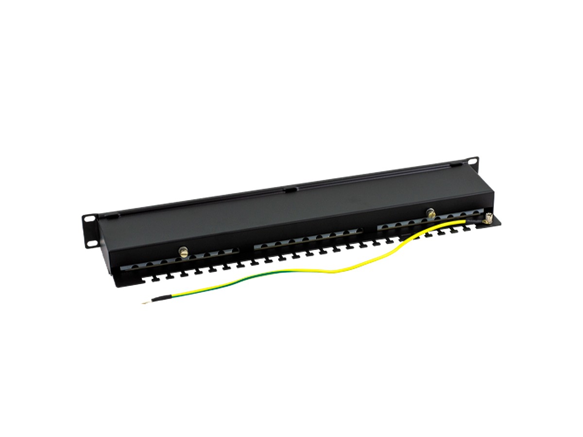 Patch Panel 1U, FTP cat5e, 24 porturi RJ45 2