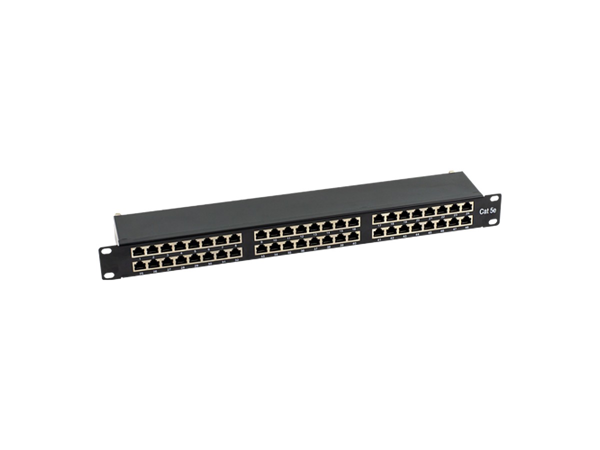 Patch Panel 2U, FTP cat5e, 48 porturi RJ45