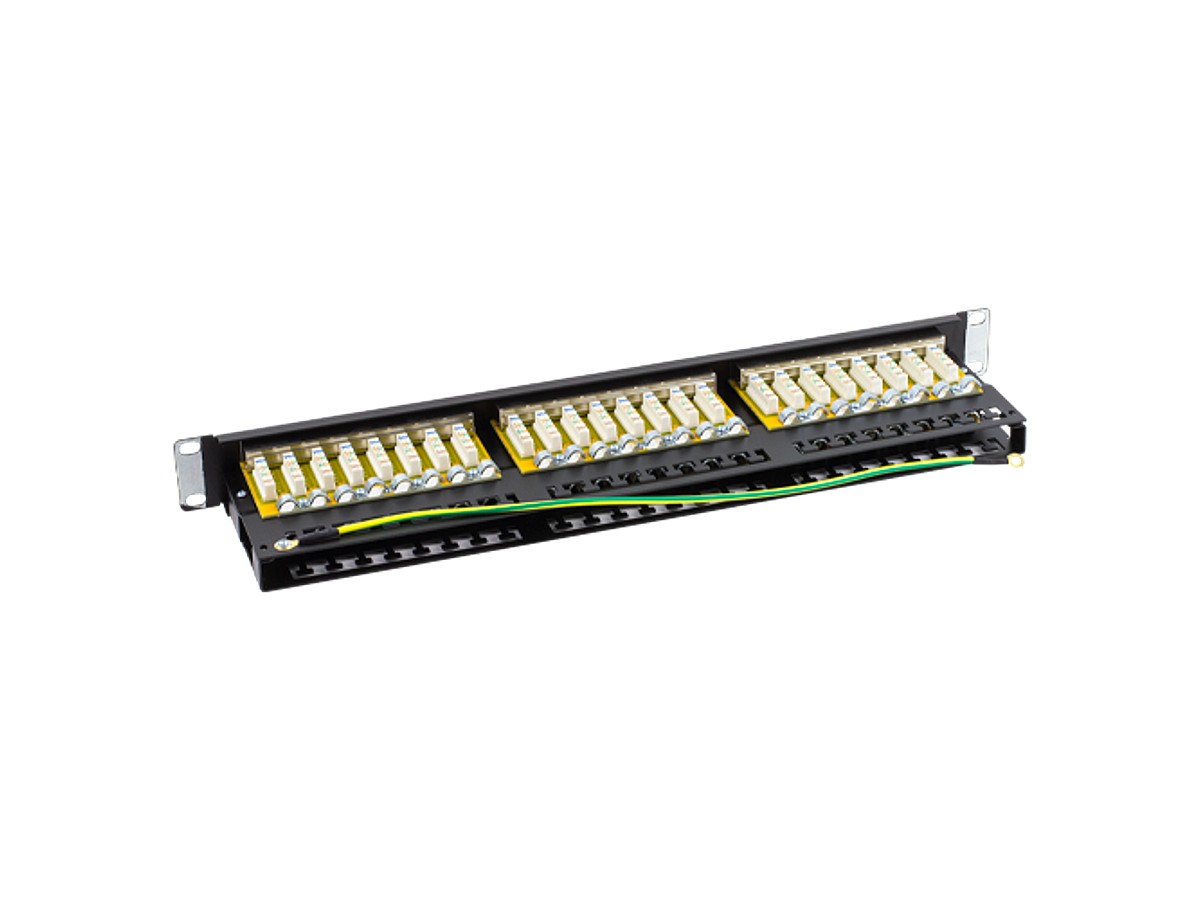 Patch Panel 2U, FTP cat6, 48 porturi RJ45