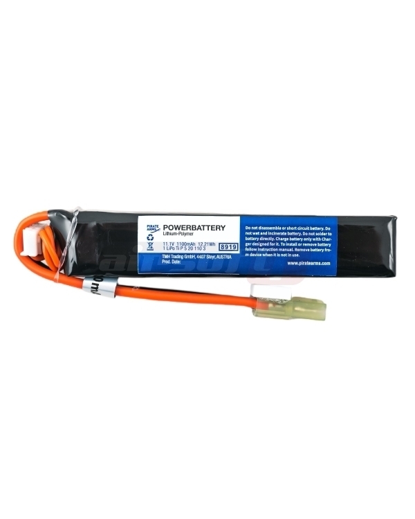 Pirate Arms acumulator LiPo 11.1V 1100mAh compact stick