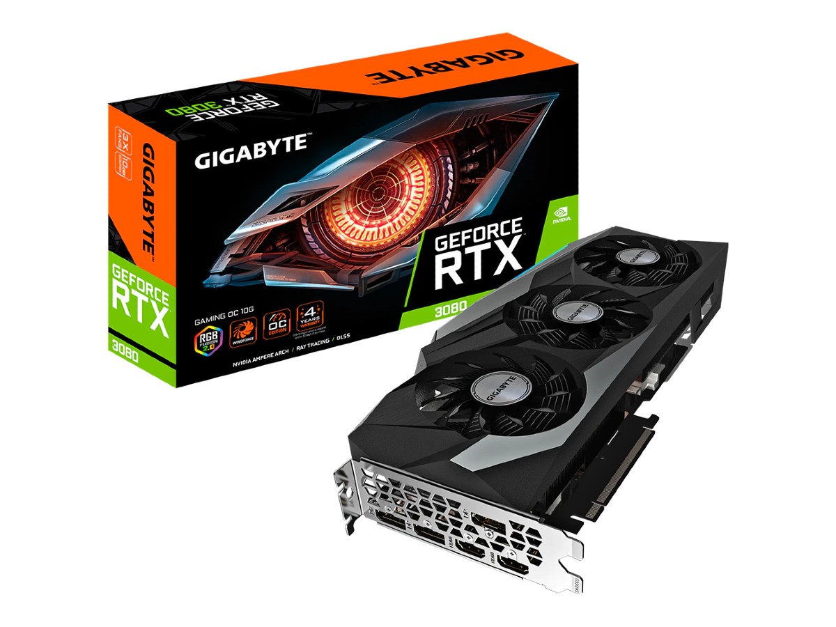 Placa video Gigabyte GeForce® RTX™ 3080 GAMING OC 2.0 LHR, 10GB GDDR6X, 320-bit 6
