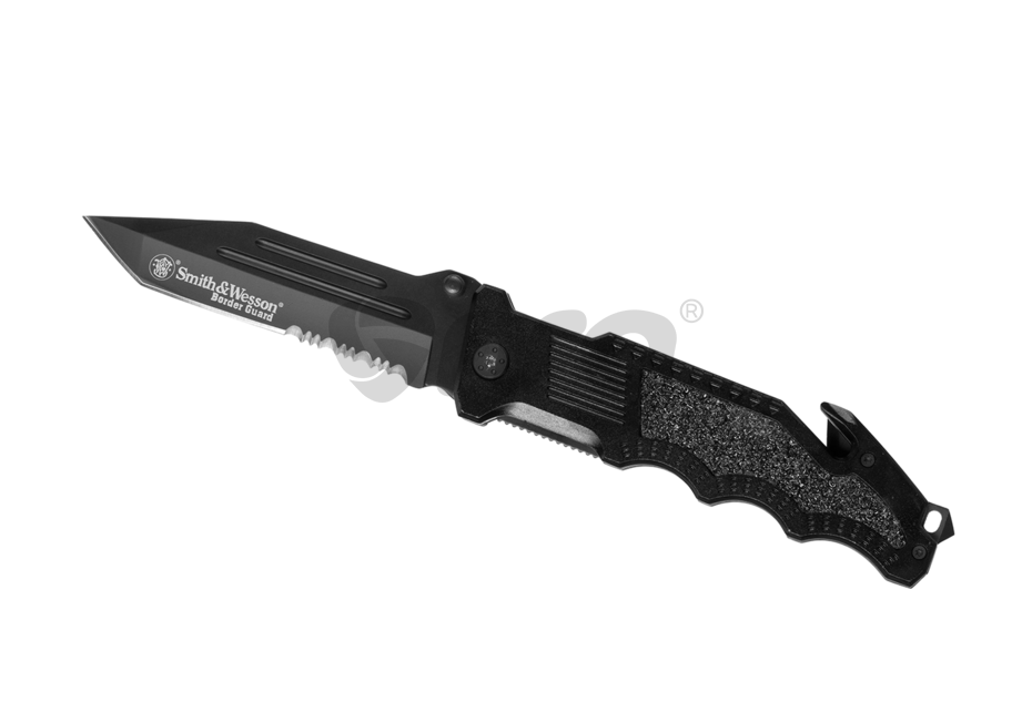 Smith & Wesson Border Guard SWBG2TS Serrated Tanto Folder
