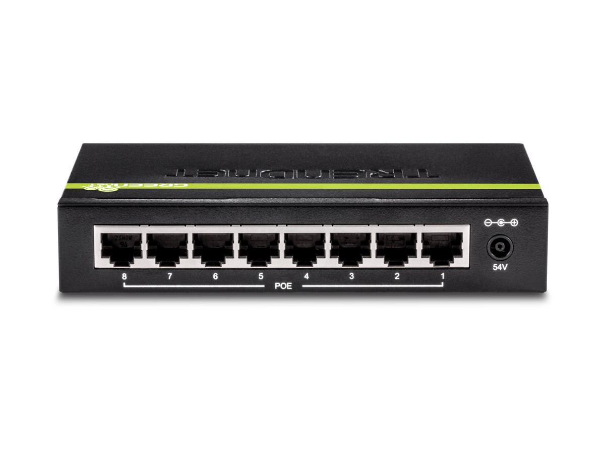 Switch 8 porturi Gigabit PoE/PoE+ 61W - TRENDnet 2