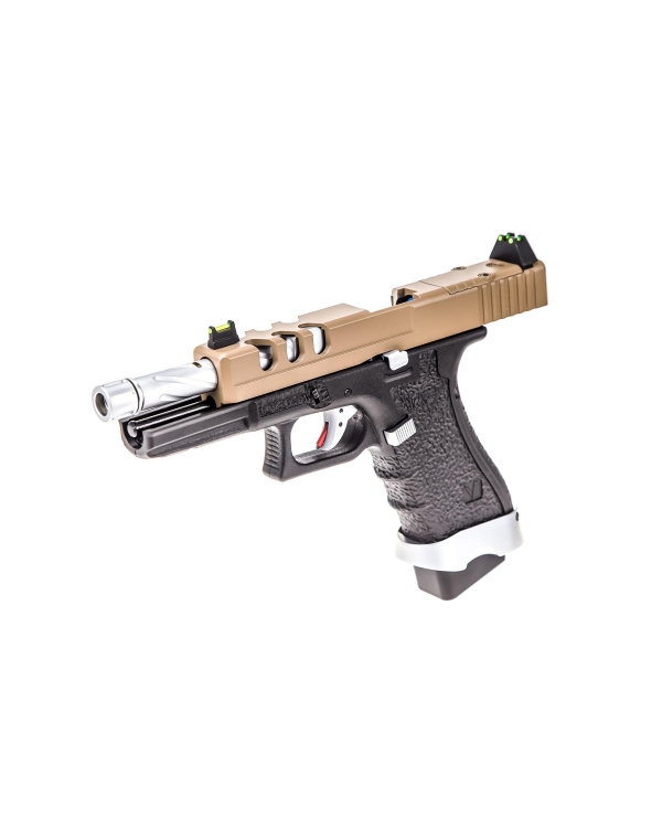 Vorsk EU17 vented tan/negru 2