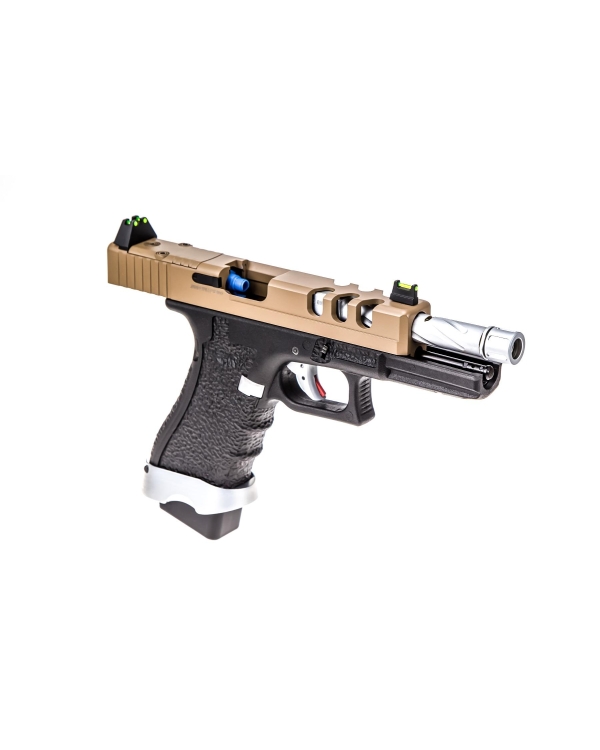 Vorsk EU17 vented tan/negru 3