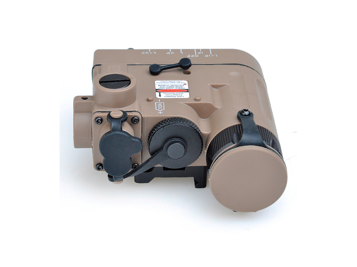 WADSN DBAL-eMK2 laser verde/rosu si lanterna Dark Earth 3