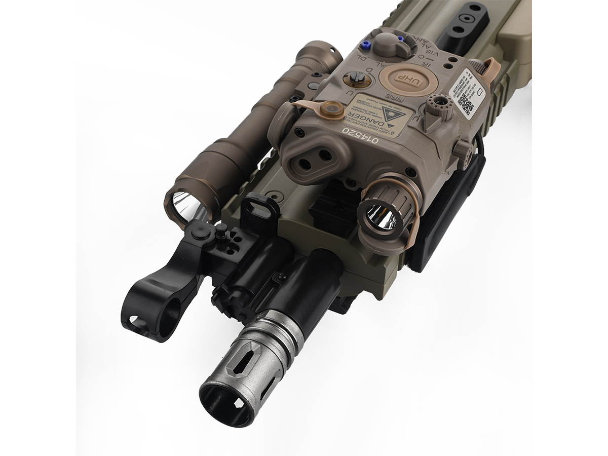 WADSN LA-5C UHP laser verde+rosu si lanterna Dark Earth 3